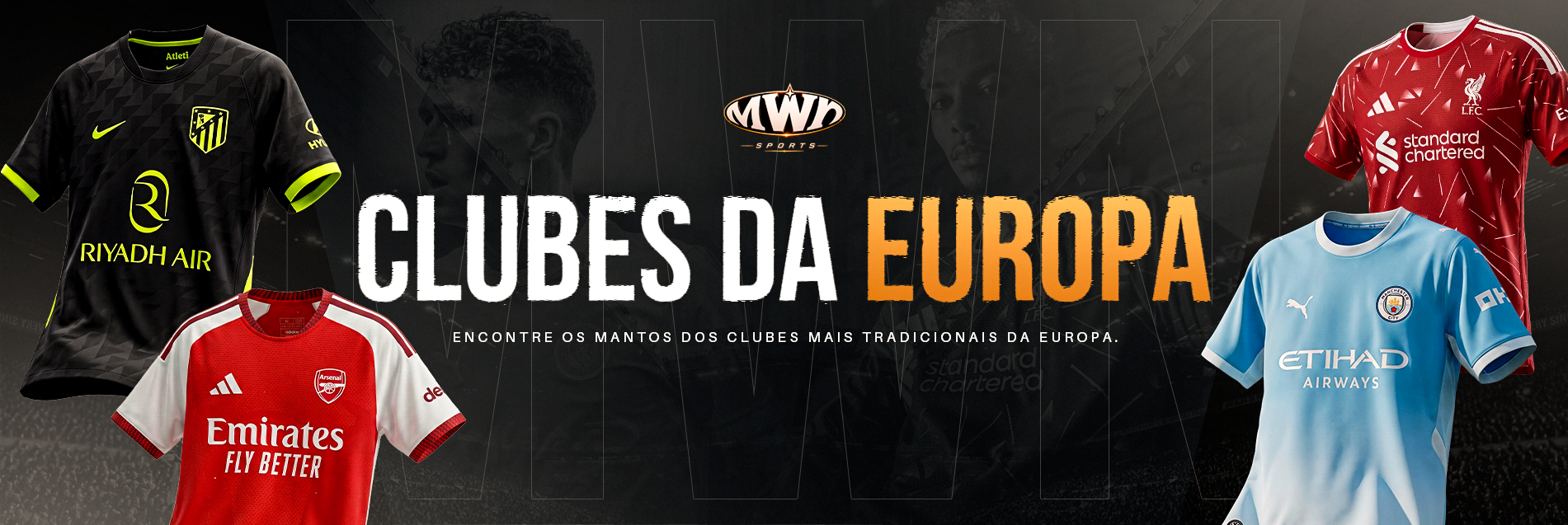 Banner navegue pelas ligas