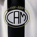 Camisa Atlético Mineiro Centenário Retrô 2008 Preta e Branca - Lotto
