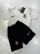 Conjunto Corinthians Nike I 2026/27 Torcedor Infantil