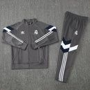 Conjunto Treino Real Madrid Cinza 2024/25